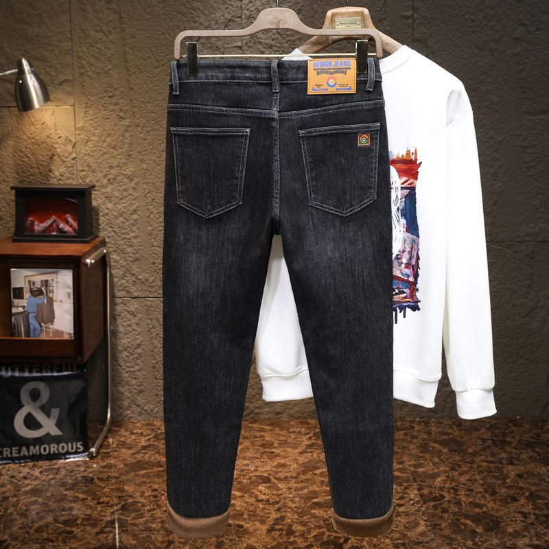 Unisex Classic Denim Jeans Loose Fit Daily Outdoor Wear - Image 5