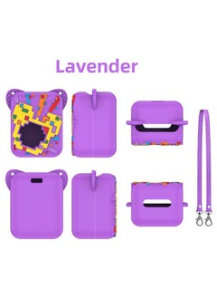 Suitable For Bitzee 3 Generation Latest Version Interactive Pet Game Machine Protective Cover Storage Soft Case-Product Color:C36 Lavender