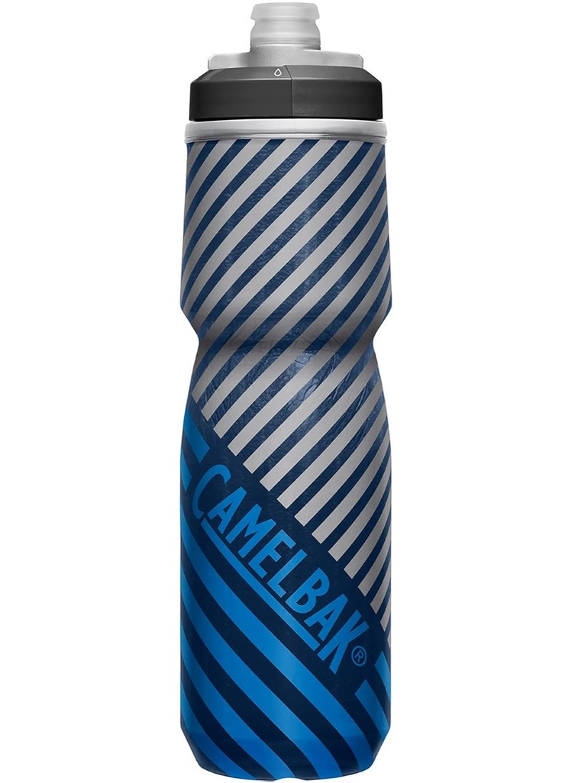 CAMELBAK CamelBak Podium Chill Outdoor 24oz, Navy Stripe  - Image 1