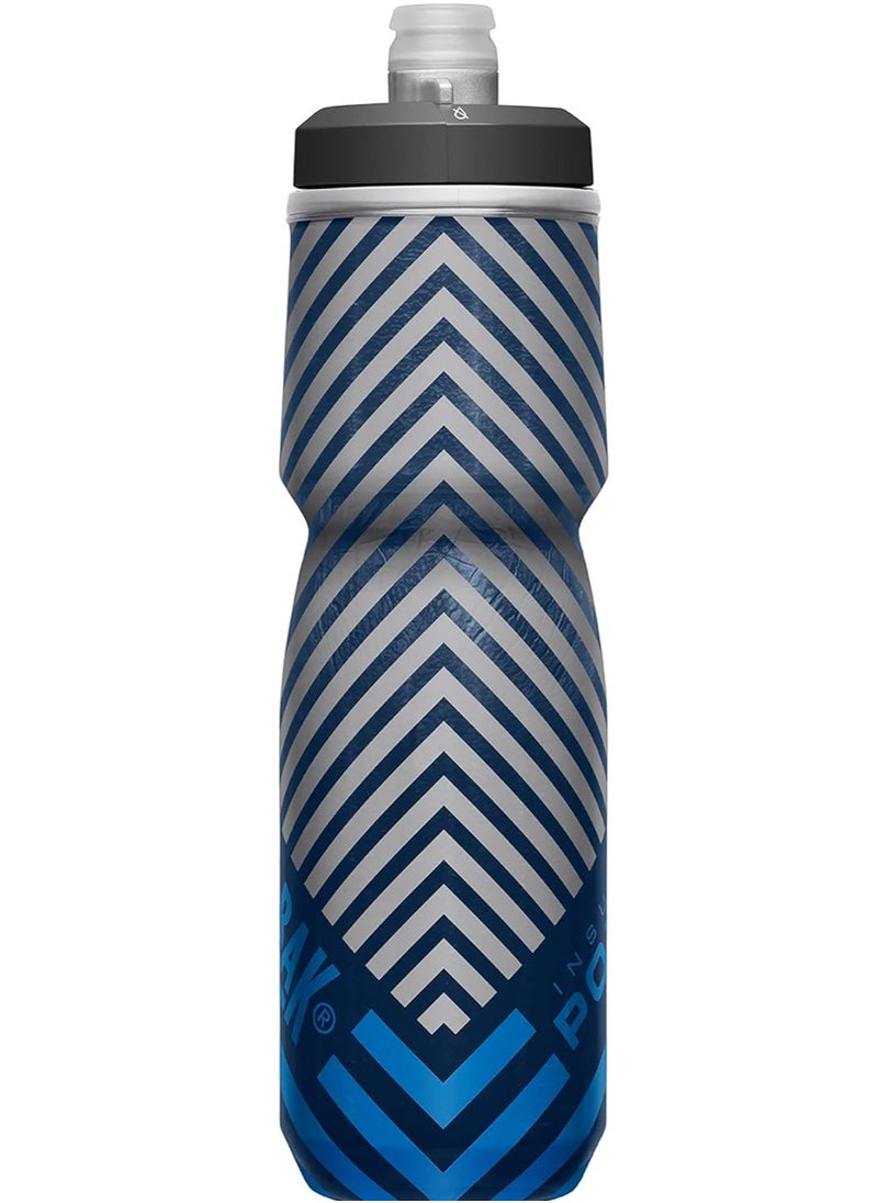CAMELBAK CamelBak Podium Chill Outdoor 24oz, Navy Stripe  - Image 2