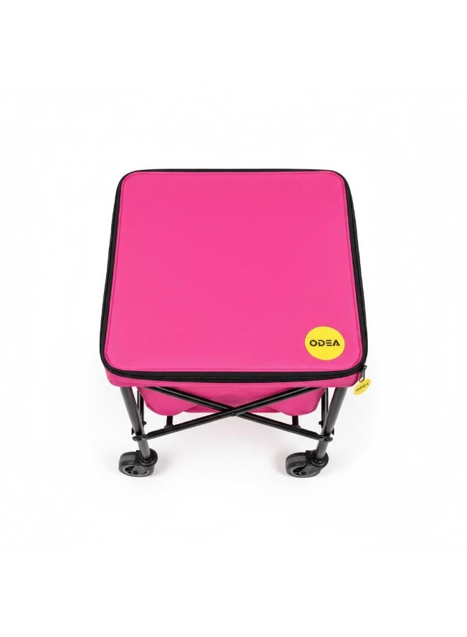 أوديا سلة كرات التنس أوديا برو بعجلات - تسع حتى 120 كرة، قابلة للحمل والطي - Image 3