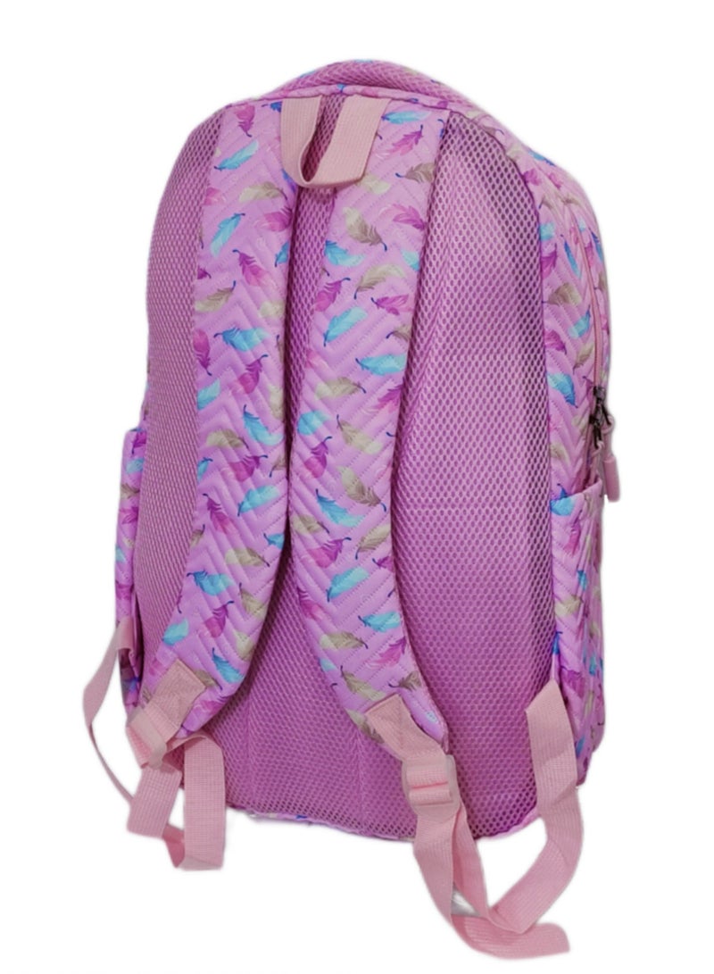 h2 Large trendy school baded multizips bag backpack - Image 4