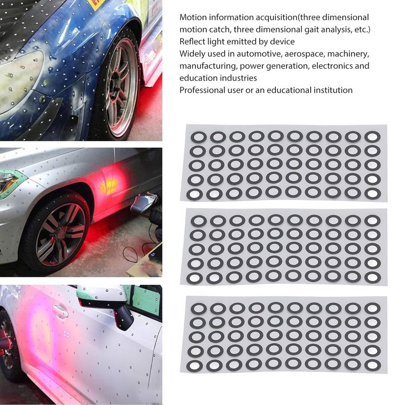 150Pcs 6.0mm 3D Scanning Markers Diffuse Reflection Dots For Precise Optical Tracking - Image 3