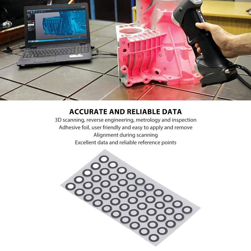 150Pcs 6.0mm 3D Scanning Markers Diffuse Reflection Dots For Precise Optical Tracking - Image 5