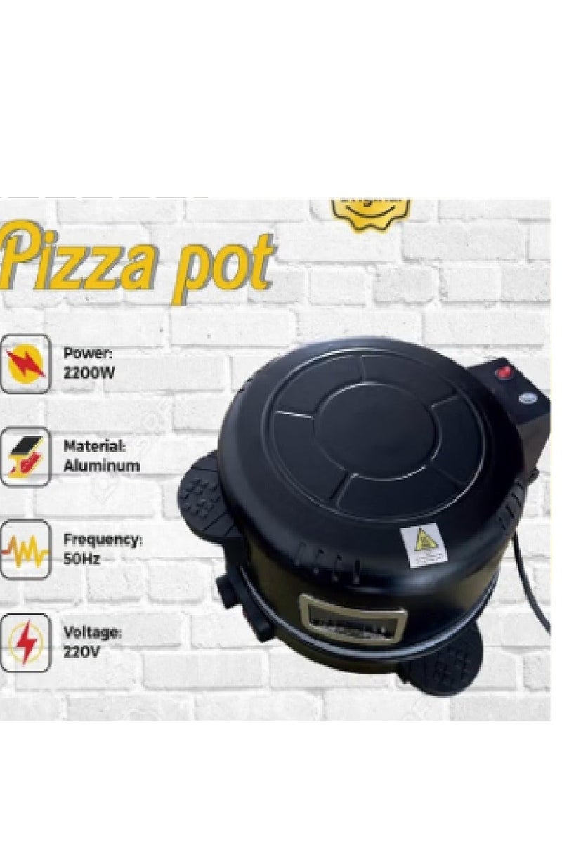 Denx Home Baker Electric Pizza Maker 30cm 2200W Home Pizza Oven DX2033 - Image 1