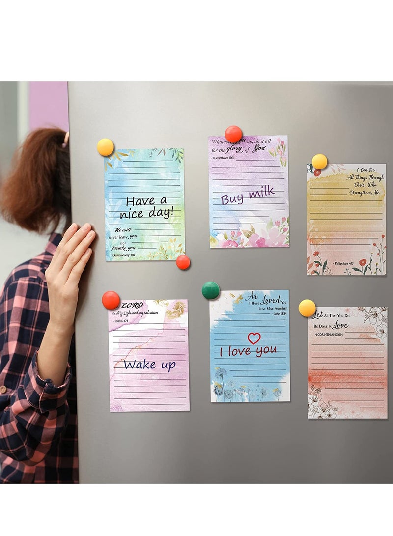 عام 6 قطعة من الزهور موضوع مذكرة مذكرة زهرة قائمة المهام 4x5 بوصة زهرة دفاتر الملاحظات هدية لاصق مكتب المنزل المدرسة الطرف اللوازم هدية عيد ميلاد ، 6 أنماط - Image 4