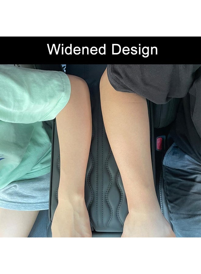 وسادة مسند ذراع للسيارة من الفوم – مبطنة ومضادة للماء لمسند الذراع المركزي، مناسبة لجميع السيارات وSUV والشاحنات (أسود) - Image 5