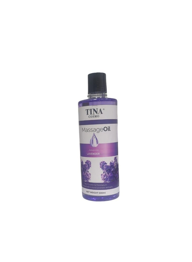 Tina Cosmo Lavender Massage Oil-500ml - Image 2
