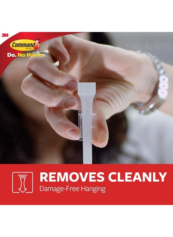 Command Command Medium Designer Hooks, Holdes up to 3 lb, 6 Wall Hooks with 12 Command Strips, White, Damage Free Hanging Hooks for Hanging Decorations in Living Spaces  - Image 5