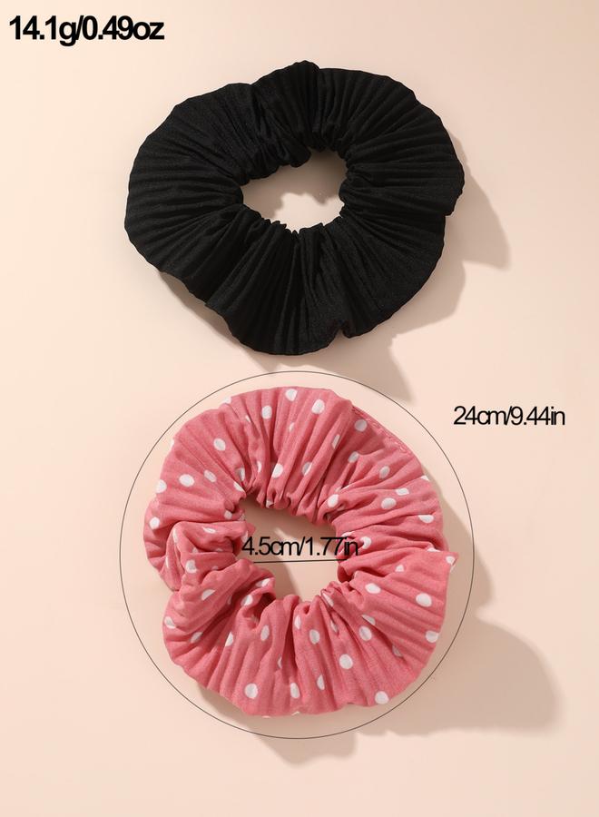 تايك تو طقم ربطات شعر مجعدة من قطعتين - Image 3