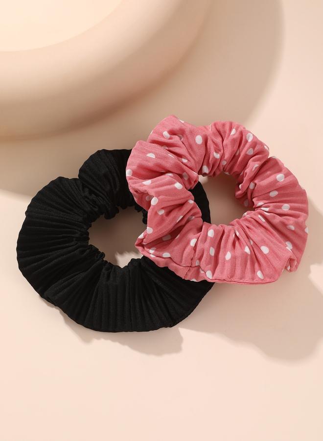 تايك تو طقم ربطات شعر مجعدة من قطعتين - Image 2