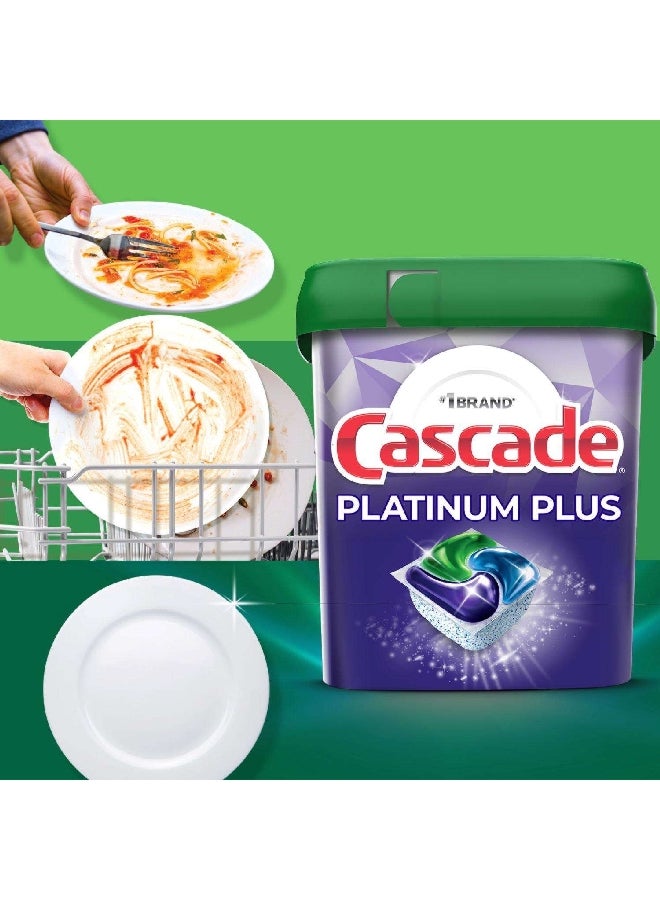 Cascade 28-Piece Platinum Plus Fresh Scent Pods Dishwasher Detergent Set White 15.3 oz 1026613 - Image 4