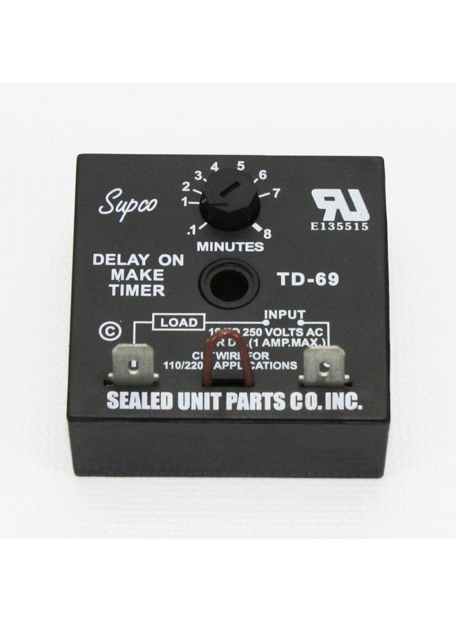 Supco TD69 Time Delay Make Timer, Supco Compressor Protector - Image 2