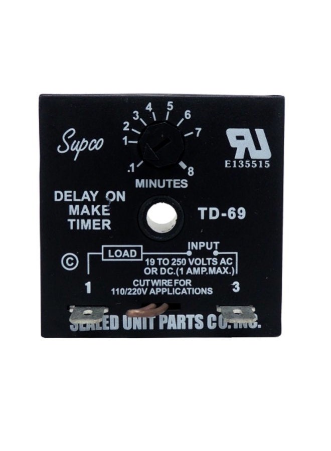Supco TD69 Time Delay Make Timer, Supco Compressor Protector - Image 1