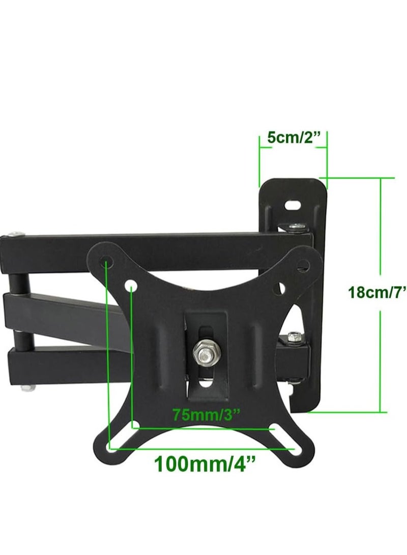 ELTRAZONE TV Wall Mount Articulating LCD Monitor Full Motion - Image 4
