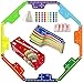 Medikaison Colorful Jokers and Marbles Board Game Pegs and Jokers Card Game for 28 Players 8 Solid Wood Game Boards 8 Colors 40 Marbles 4 Decks of Cards Cards Full Size Game Set - Image 2