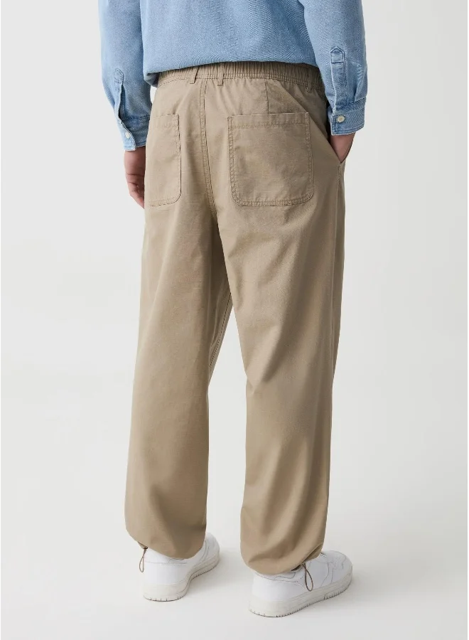او في اس Ovs Chino Jogger Spray Green