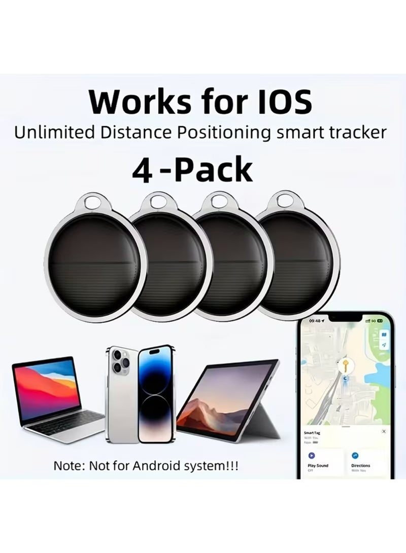 إكس ليفيل Smart Air Tracker - يعمل مع Apple Find My (مطلوب iOS) ، علامة تحديد موقع بلوتوث للمفاتيح والأكياس والحيوانات الأليفة والمحافظ ، بطارية قابلة للاستبدال لمدة سنة واحدة ، تصميم مقاوم للماء - Image 1