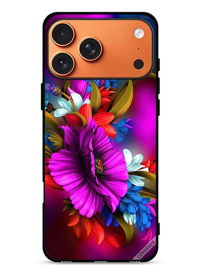 Covernex Apple iPhone 17 Pro Max Protective Case Cover HD Flowers Art - Image 1
