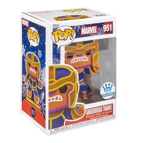Funko Marvel Holiday POP Vinyl Figure Gingerbread Thanos - Image 5