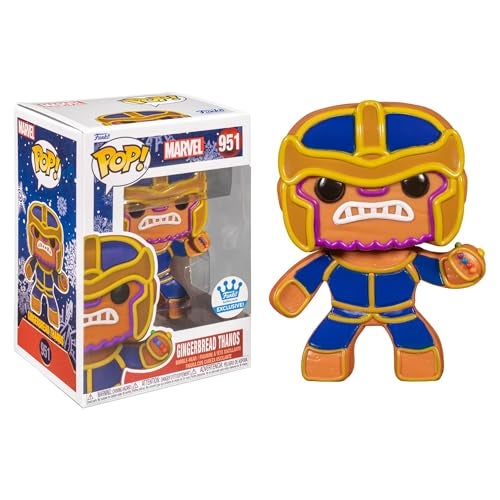 Funko Marvel Holiday POP Vinyl Figure Gingerbread Thanos - Image 1