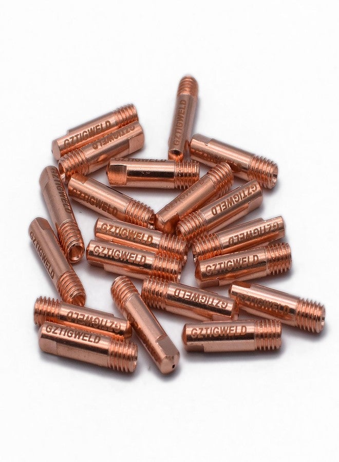 رؤوس توصيل شعلة اللحام 15AK MB15 MAG MIG، مقاس 0.03 بوصة و0.8 مم، M6x25 مم، عبوة من 20 قطعة - Image 1