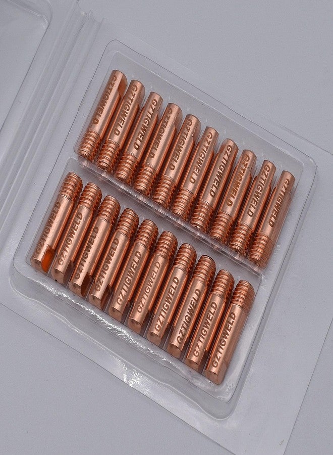 رؤوس توصيل شعلة اللحام 15AK MB15 MAG MIG، مقاس 0.03 بوصة و0.8 مم، M6x25 مم، عبوة من 20 قطعة - Image 4