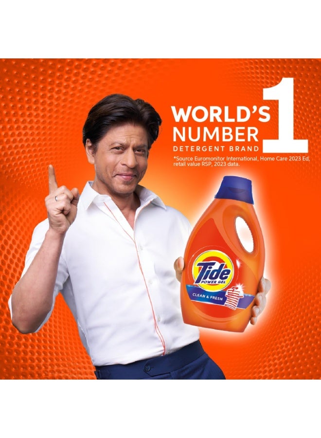 Tide Clean And Fresh Liquid Laundry Detergent Gel 1.8Liters - Image 2