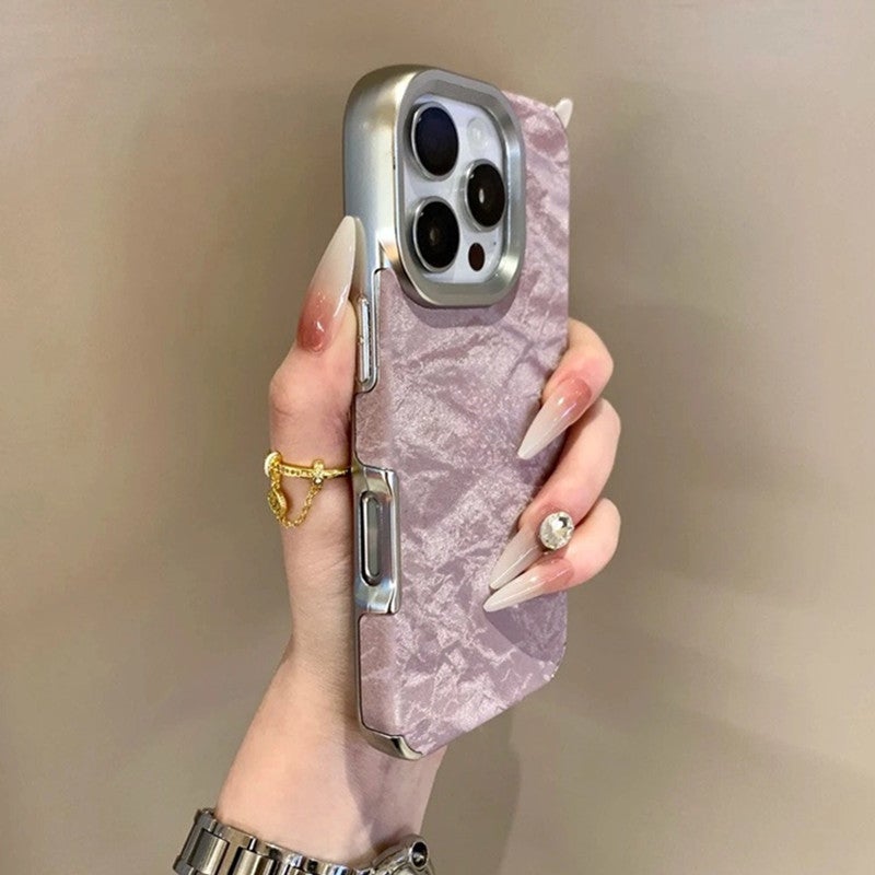 iPhone 11 Cover Leather Scratch Resistant Protective , for , Gray Texture , for Travel - Image 2