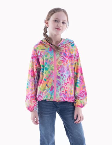 WELAKEN Lightweight Jacket for Girls Kids Toddler II GirlsPrint WaterResistant Jacket - Image 3