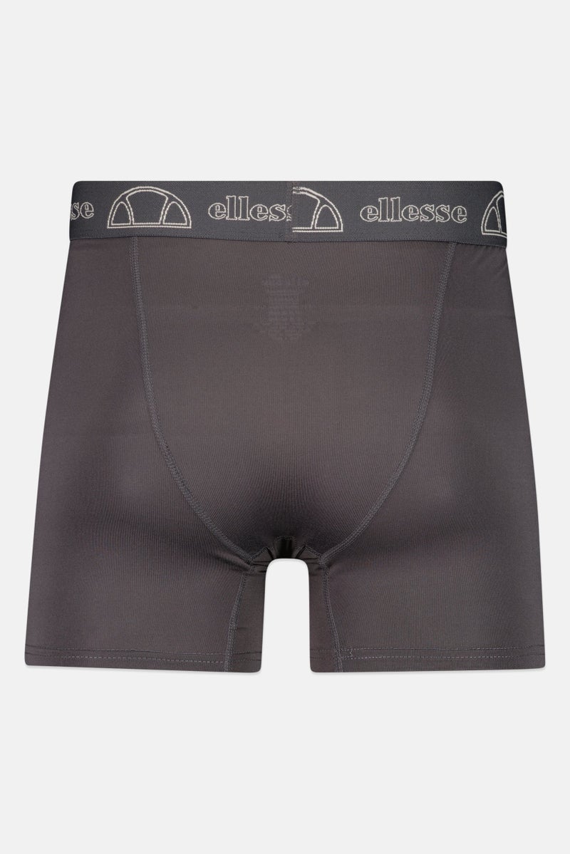 Ellesse شورت بوكسر رجالي 3 قطع بشعار العلامة التجارية، متعدد الألوان - Image 5