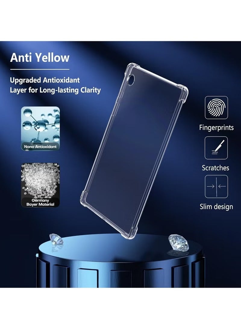 Case for Samsung Galaxy Tab A9 8.7, Advanced Airbag Drop Protection Case, Flexible Clear TPU Shockproof Anti-Scratch Cover Slim-Fit Case for Galaxy Tab A9 - Image 3