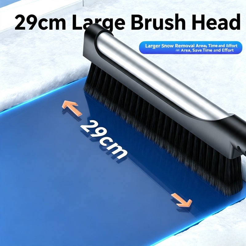 Suitu ST-3901 2-in-1 Ice Scraper Snow Brush with Telescopic Handle - Image 4