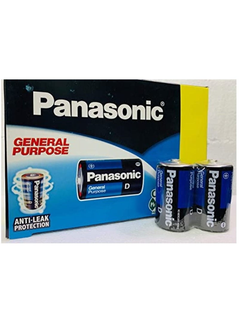 Panasonic General Purpose D Size Battery (Box 24 Pieces) - Image 1