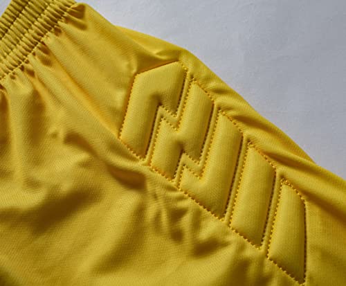 KELME Soccer Goalkeeper Jersey Pro Set Uniform - Padded Goalkeeper Shirt Shorts Socks - Men's Goalie Jersey Adults Kids (Yellow, Medium) - Image 5