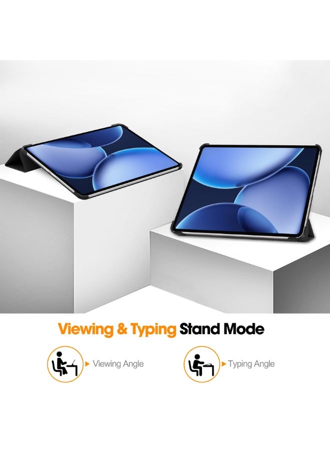 general Case for OnePlus Pad 3, Fashionable Smart Trifold Stand Cover, High Quality PU Leather with Auto Sleep/Wake Protective Case - Image 3