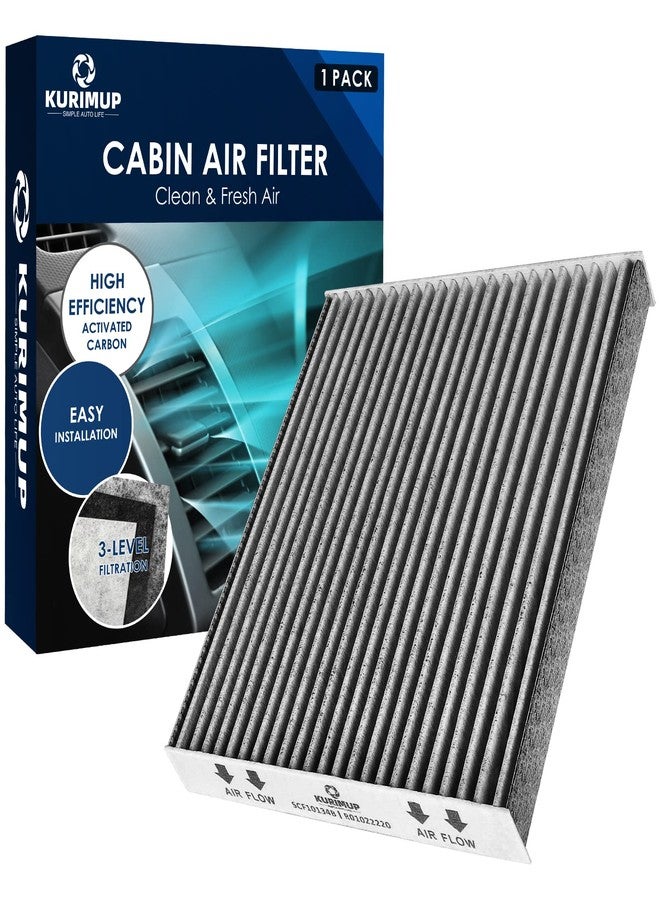 KURIMUP Cabin Air Filter,Replacement for CP134 (CF10134), Premium Cabin filter with Activated Carbon, Fit for Honda Accord/Civic/Odyssey/CR-V and Acura MDX/TSX/TLX/RDX/Ridgeline (1 pack) - Image 1