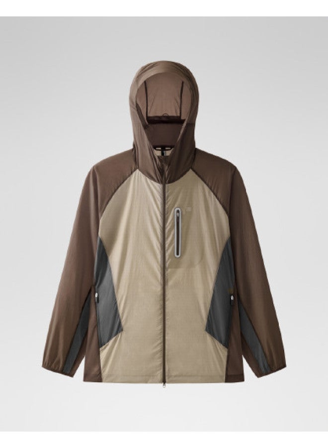 Bananain Wang Yibo Same Style】702uv Sun Protection Jacket - Water-resistant Outdoor Wear With Dual Zipper, Unisex Design - Image 1