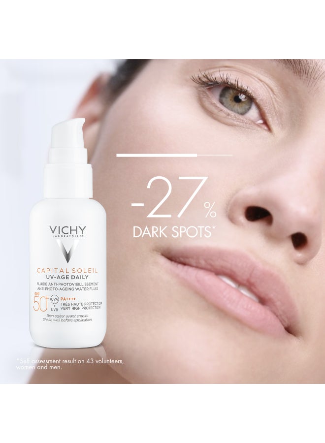 VICHY Capital Soleil Uv - Age Daily Spf 50+ With Niacinamide non tinted 40ml - Image 3