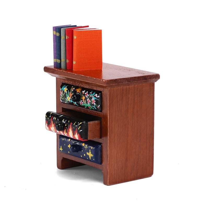 ASVP Shop ACOTAR Inspired Archeron Sisters Mini Dresser â€“ Artistically Designed Bookshelf Decor - Image 2