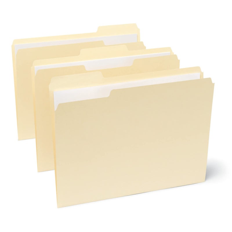 Pendaflex Reinforced Tab File Folders, Letter Size, Manila, 1/3-Cut, 100 Per Box (R752 1/3) - Image 5