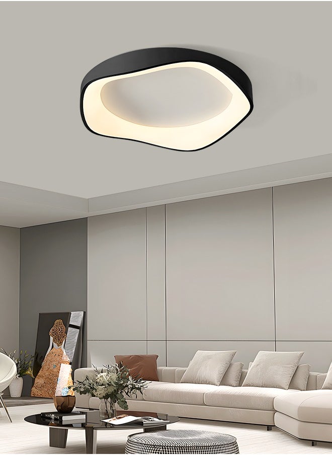 YATAI LIGHTING Modern Flush Mount LED Ceiling Light Fixture, 59W Dimmable LED Ceiling Lamp with Remote Control, LED Ceiling Lamp for Bedroom/Kitchen/Dining Room Lighting, Flush mount Ceiling Light  - Image 2