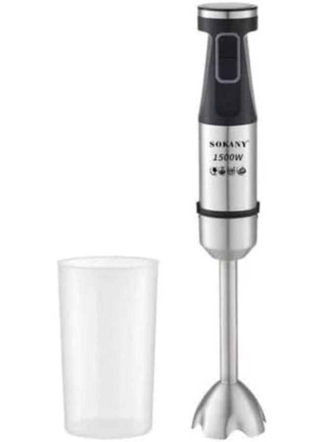 سوكاني خلاط يدوي سوكاني ديجيتال، 1500 وات، فضي - SK-03057 - Image 1