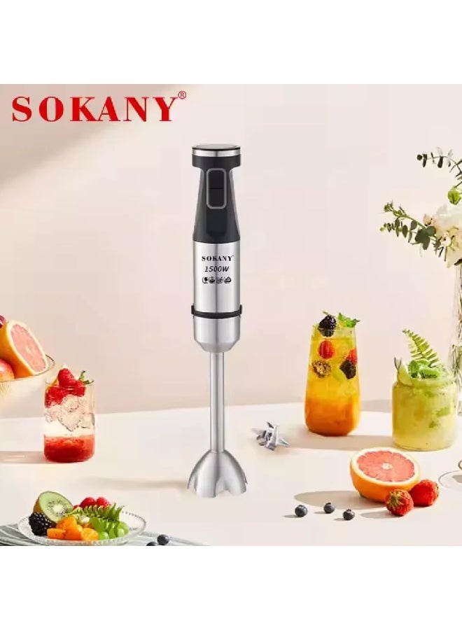 سوكاني خلاط يدوي سوكاني ديجيتال، 1500 وات، فضي - SK-03057 - Image 2
