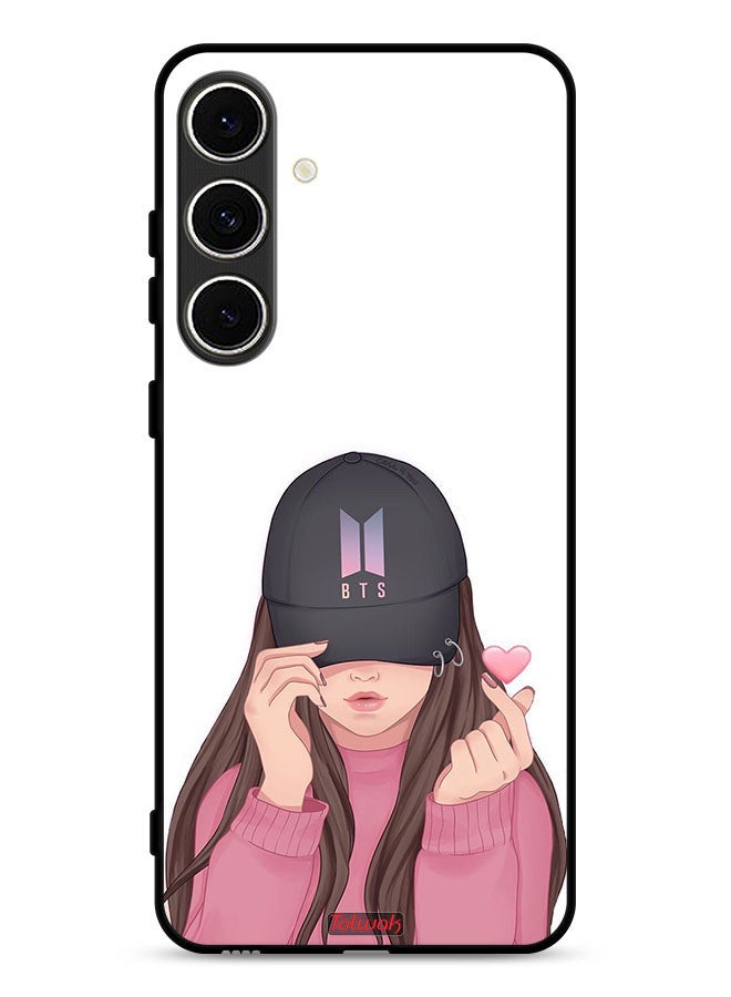 Tolwak Samsung Galaxy M56 5G Protective Case Cover Girl Making Snap - Image 1