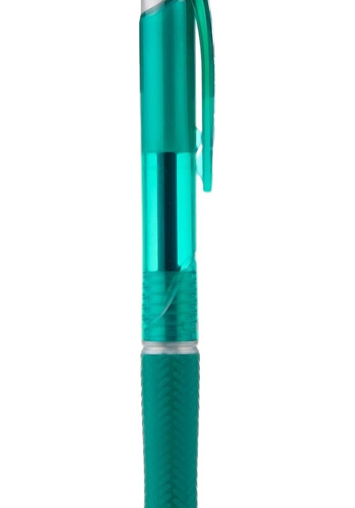 Pilot Acroball Medium Tip Retractable Ball Pen, Green - Image 2
