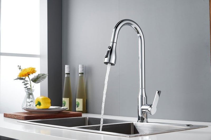BRIMIX Kitchen Sink Faucet with Pull Down Sprayer - Image 3