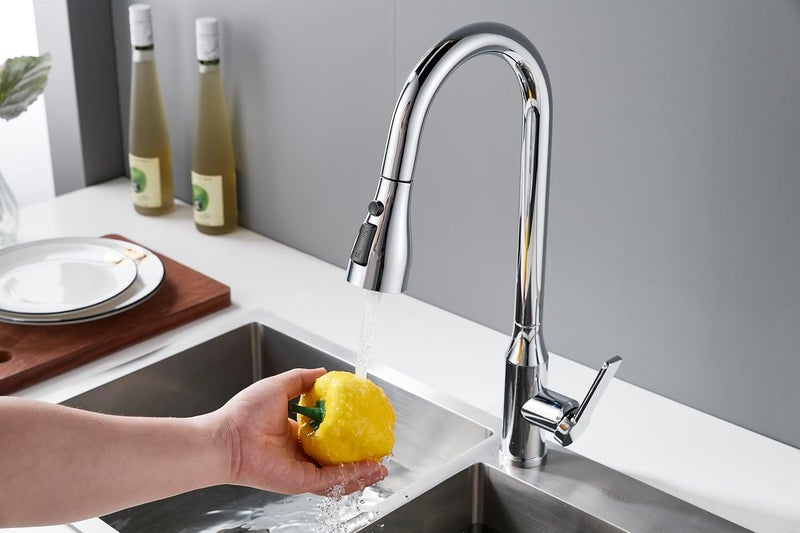 BRIMIX Kitchen Sink Faucet with Pull Down Sprayer - Image 5