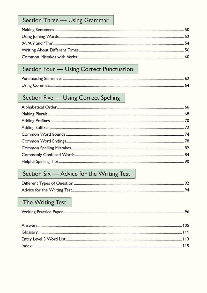 Functional Skills English: Edexcel Entry Level 3 - Study & Test Practice - Image 2