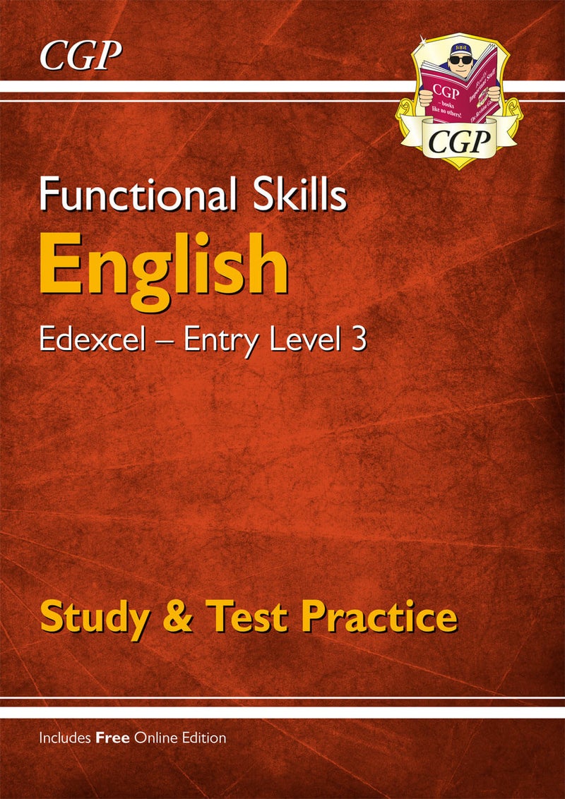 Functional Skills English: Edexcel Entry Level 3 - Study & Test Practice - Image 1